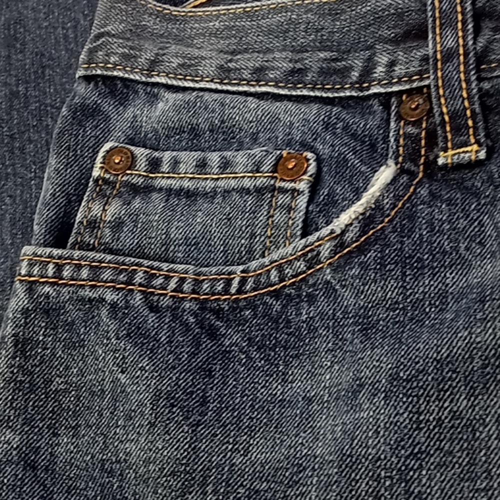 Old Navy Loose Straight Leg Blue Jeans Size 30x30 - Picture 15 of 16